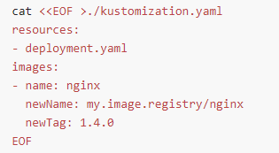 Kubernetes - Kustomize