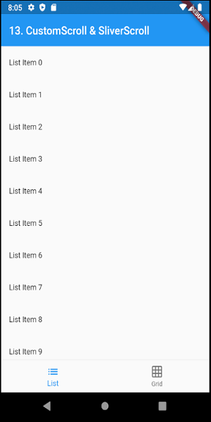 [Flutter] #9 CustomScroll & SliverScroll(13/41)