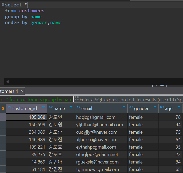 [SQL] TIL