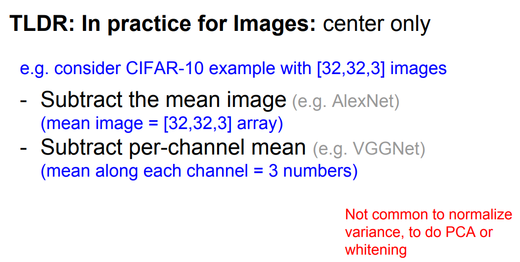 [cs231n] Lecture 6: Training Neural Networks, Part 1