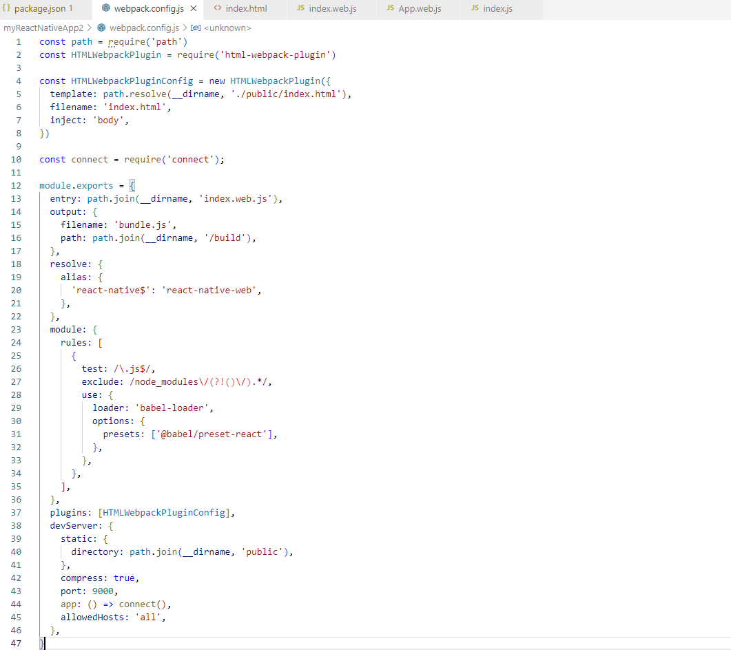 React (reactnative android vscode 설정)