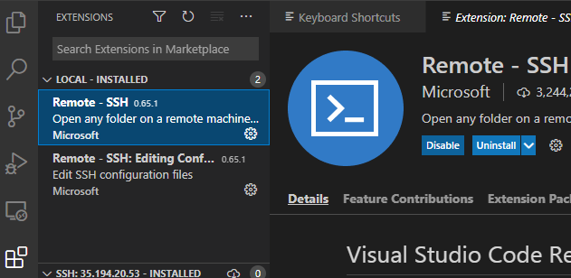 vscode에서 remote machine에 접속하는 방법