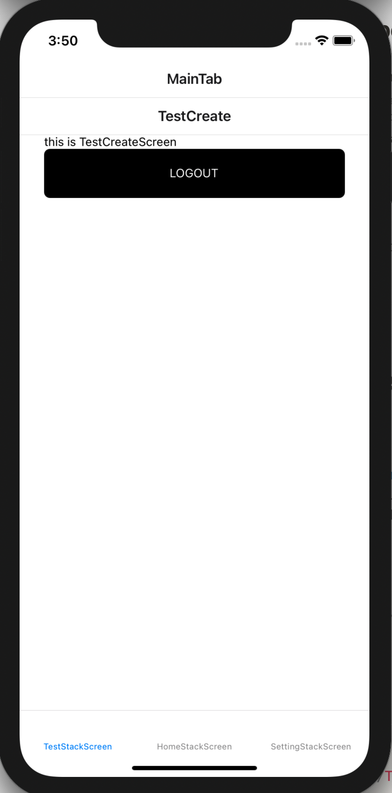 [React Native] VIVA Tab Navigator 사용