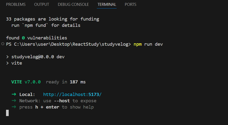 npm install
