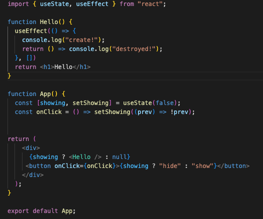 React - 3. Cleanup