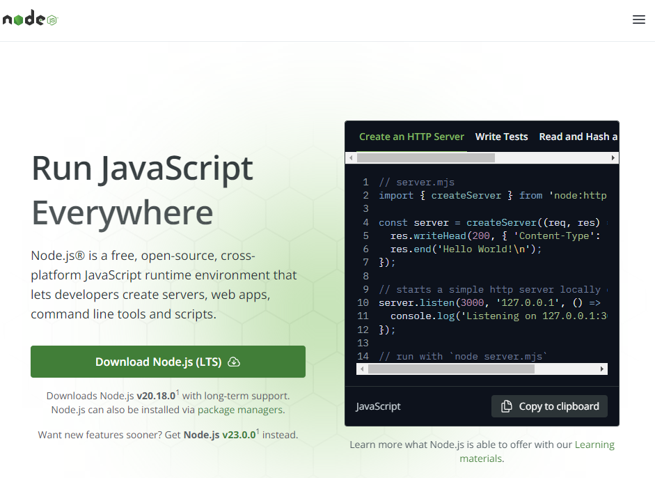 Nodejs