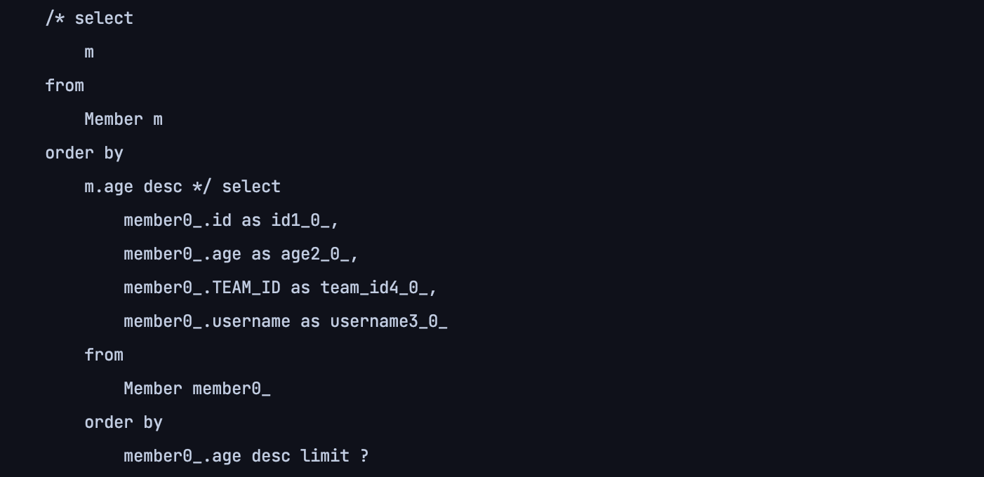 JPQL - 1
