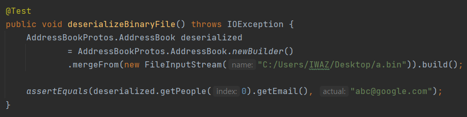 Java로 Google Protocol Buffer 이용해보기