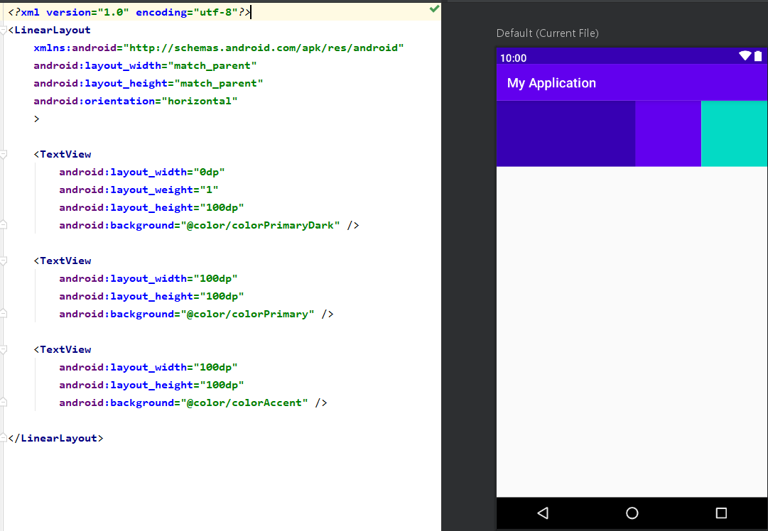 안드로이드 With Java #4 LinearLayout