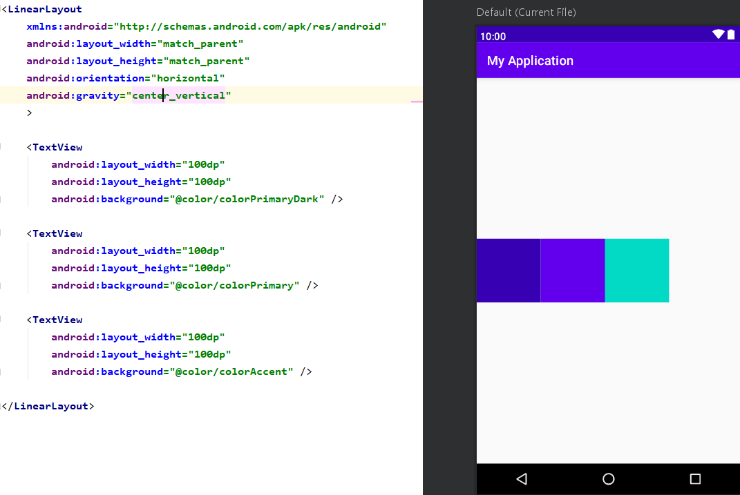 안드로이드 With Java #4 LinearLayout