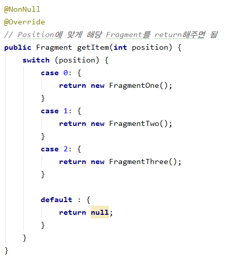 안드로이드 With Java #24 ViewPager / TabLayout