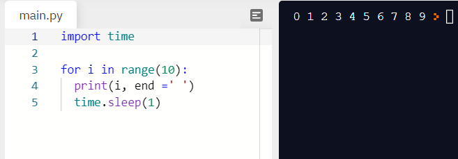 print() 함수의 새로운 면모(sep, end, file, flush)