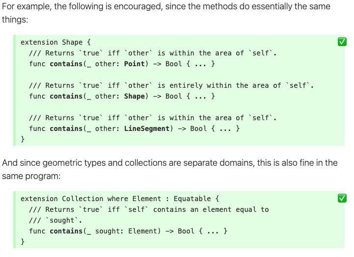 API Design Guidelines - Conventions