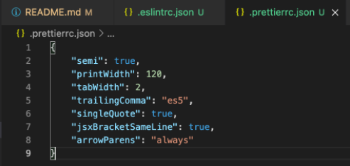 prettier & eslint