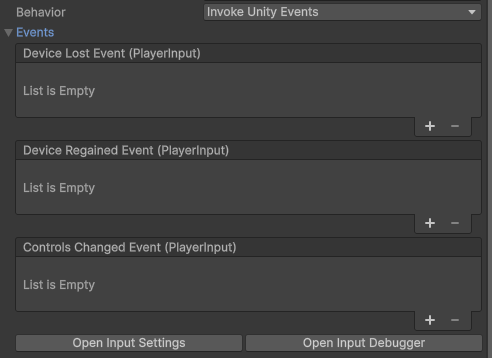 Invoke Unity Events Example Player Input Manager Input System 정리