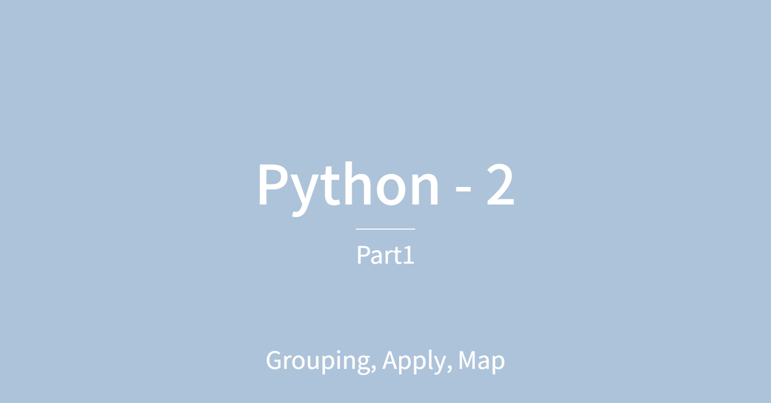 [Part 03] Python - 2