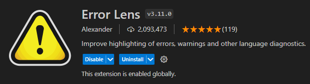 Error Lense
