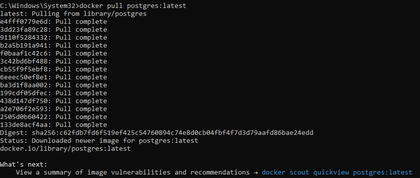 [Docker] Docker로 PostgreSQL 띄우기