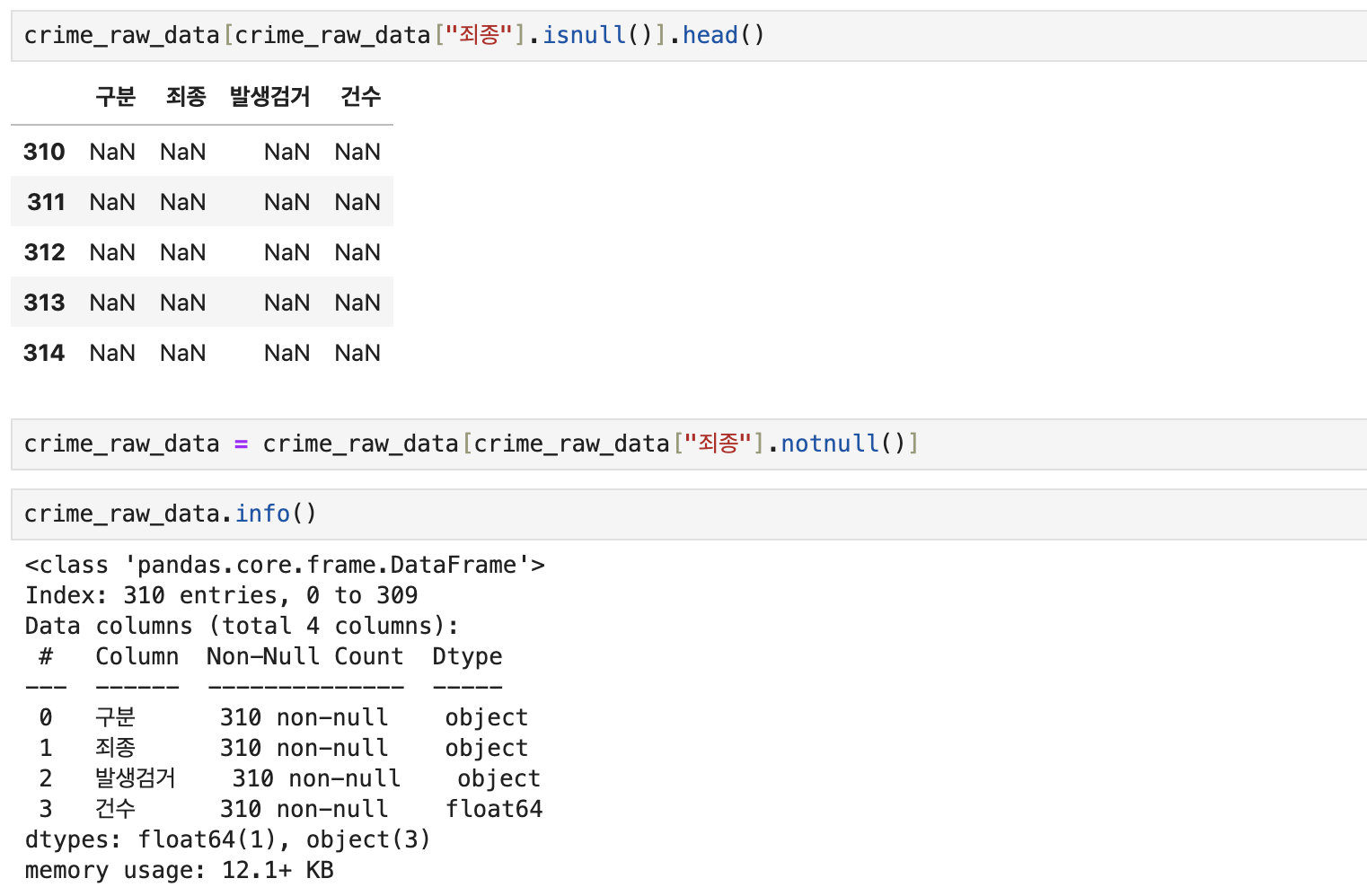 데이터 스쿨 4월 3일 스터디노트