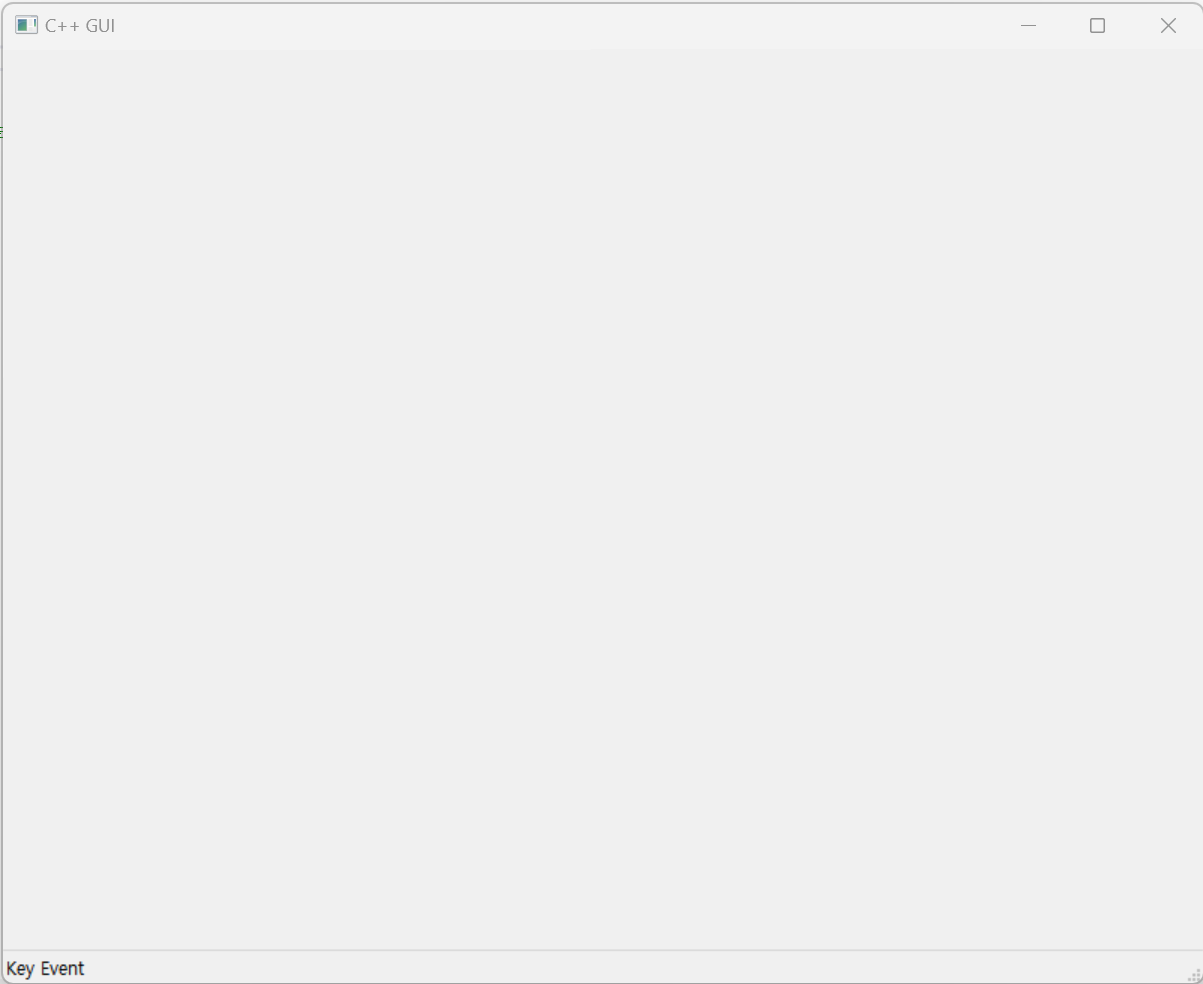 C++ 키보드 이벤트