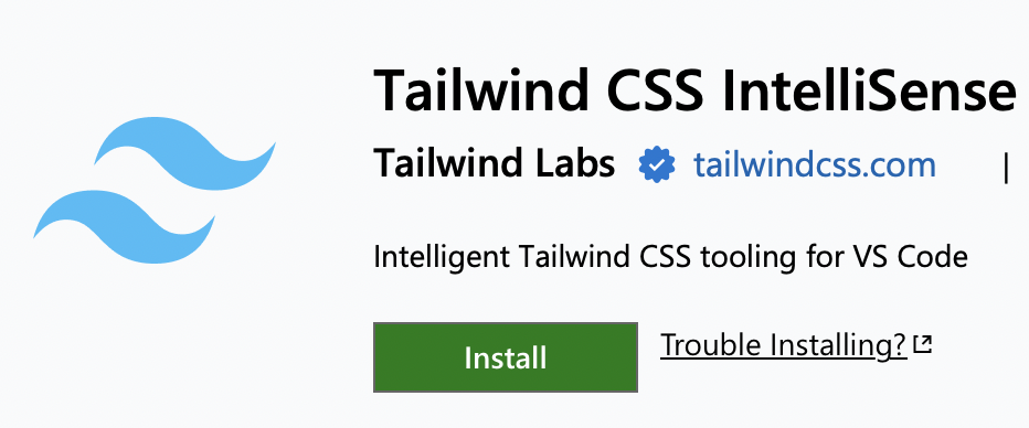 Tailwind CSS IntelliSense