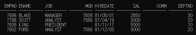 Multiple-Column SubQuery