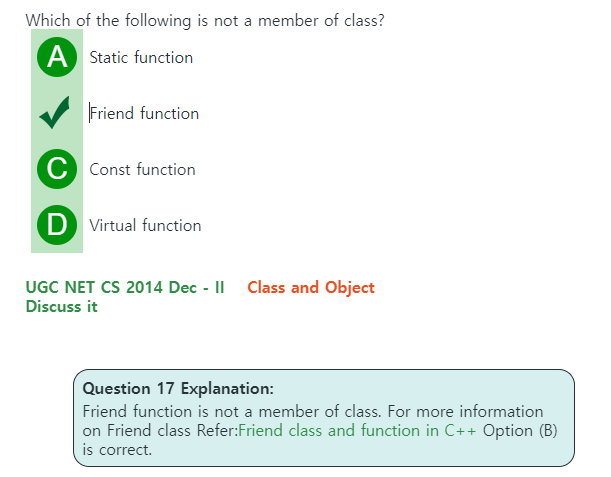 [GeeksForGeeks C++ 문제풀이] Class And Object(클래스와 객체)