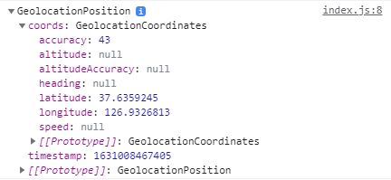 [JS] Day21 - Geolocation