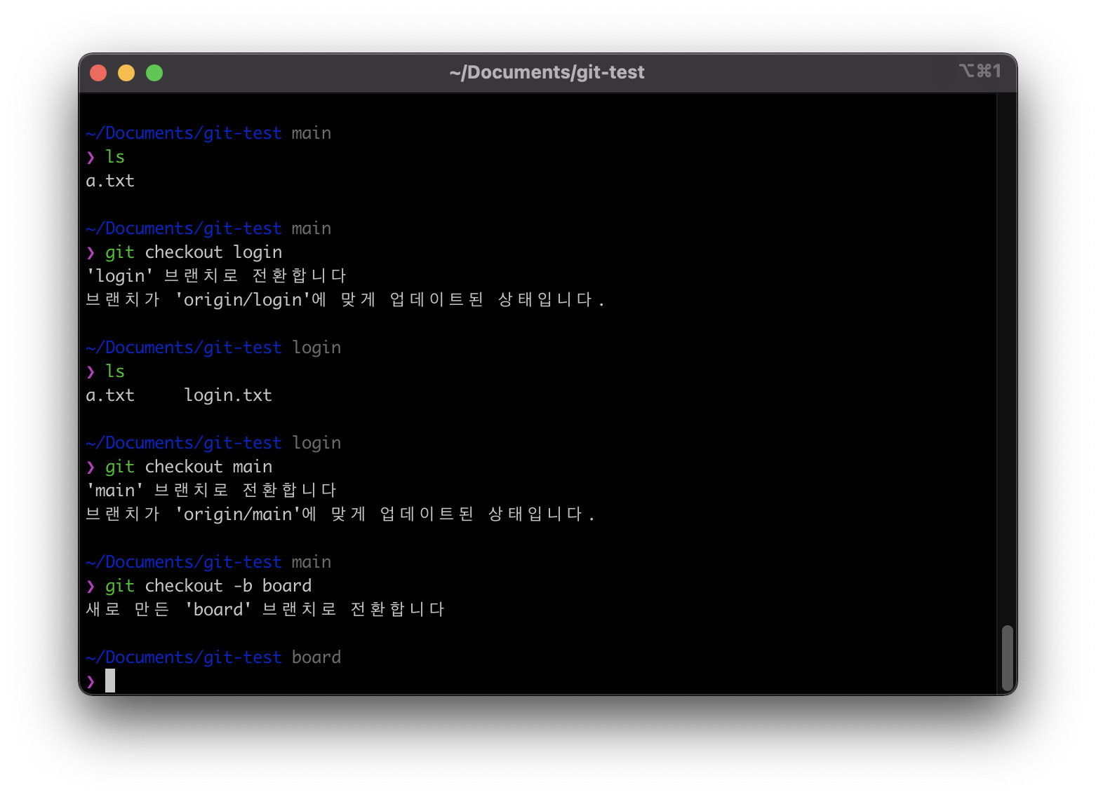 Git branch (Sourcetree 사용법)