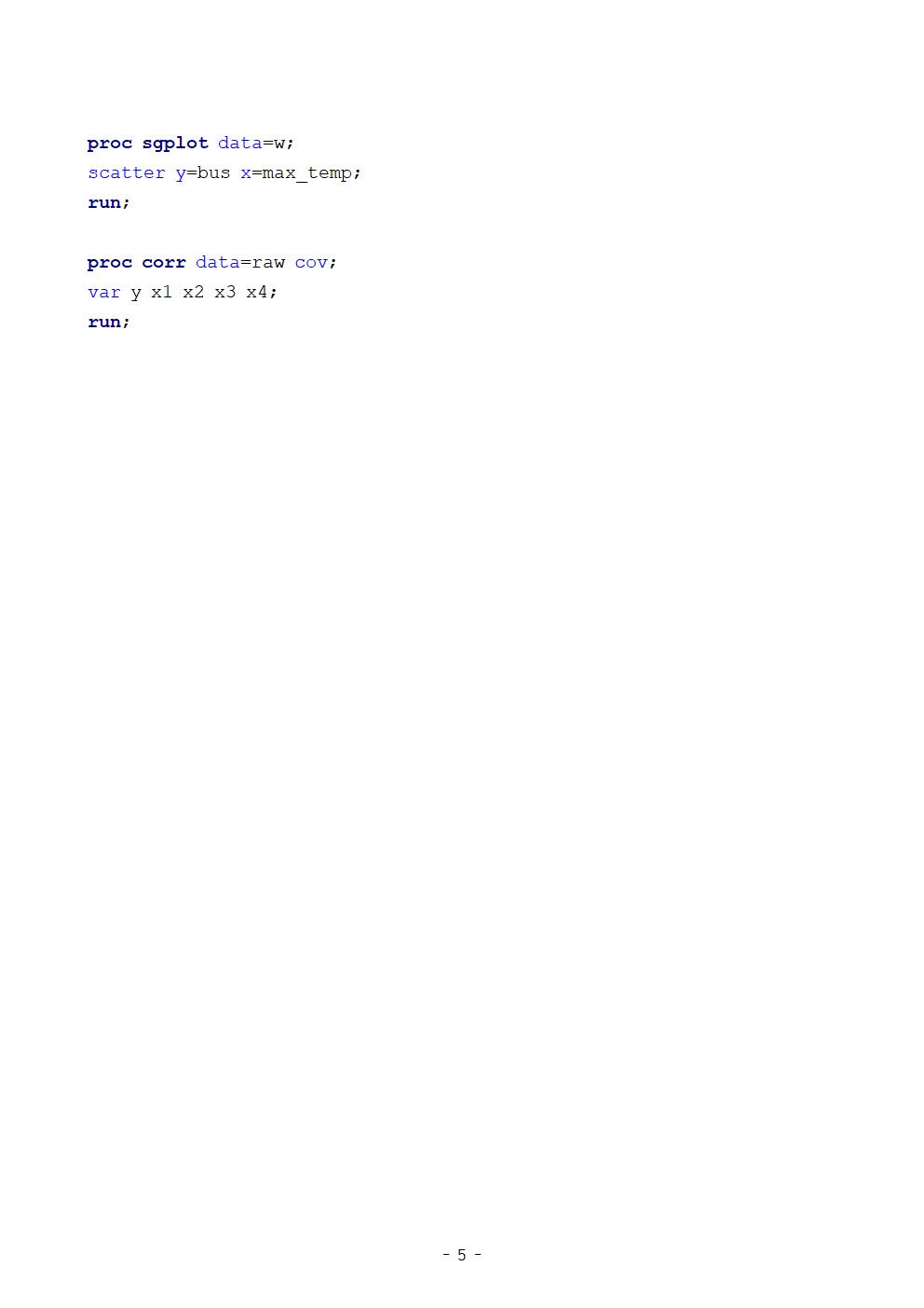 SAS_codes_Regression