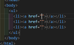 alist 스니펫 예약어 작성 화면