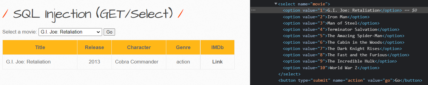 SQL Injection_Union based-2 #BWAPP