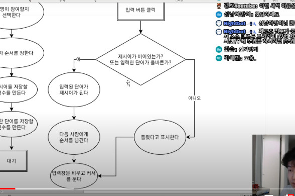 자바스크립트 끝말잇기 만들기