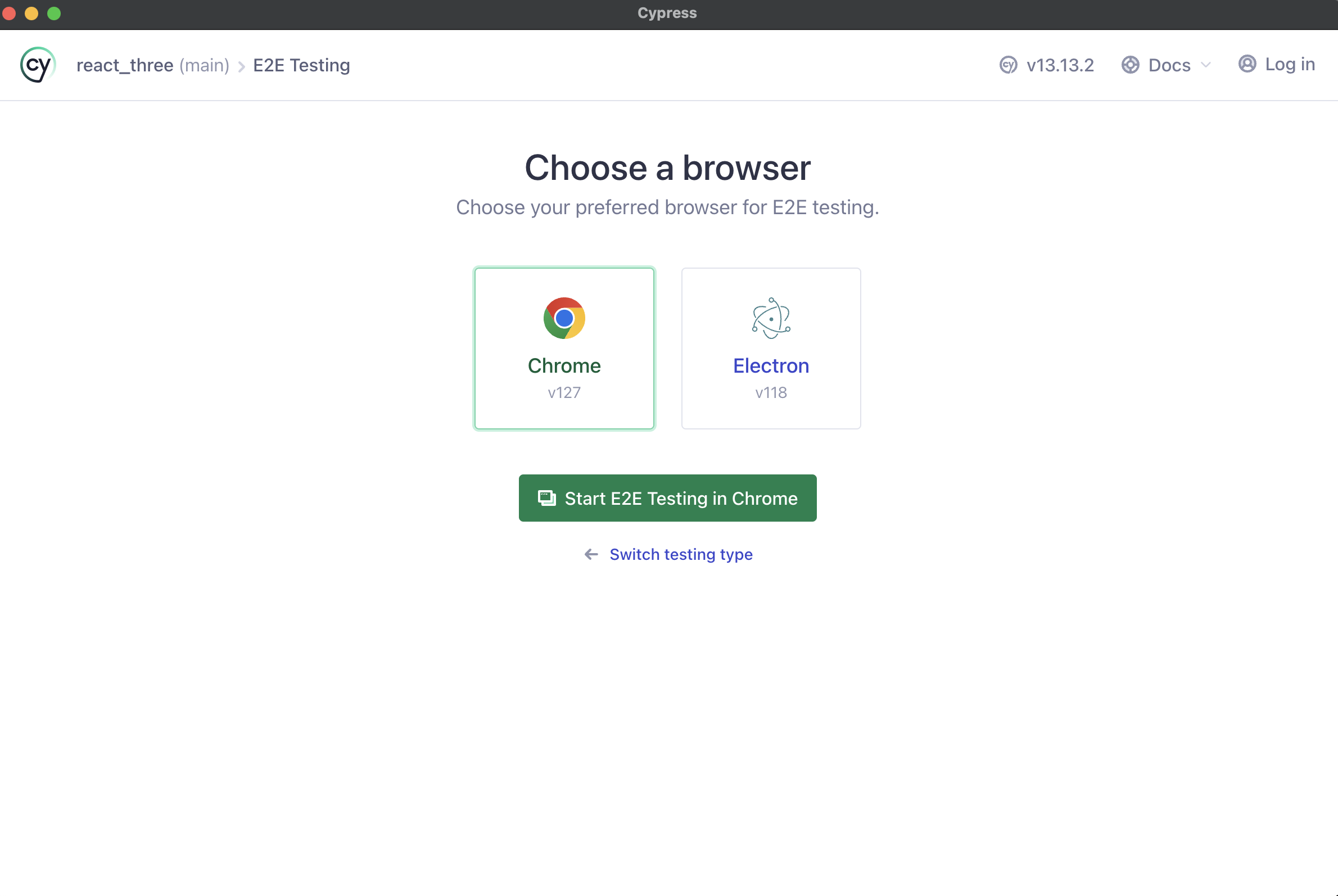 choose browser