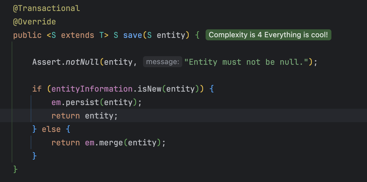 spring data jpa save() 메서드