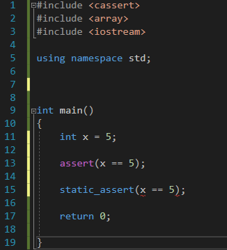 (C++) 7.9 assert 문 이해하기!