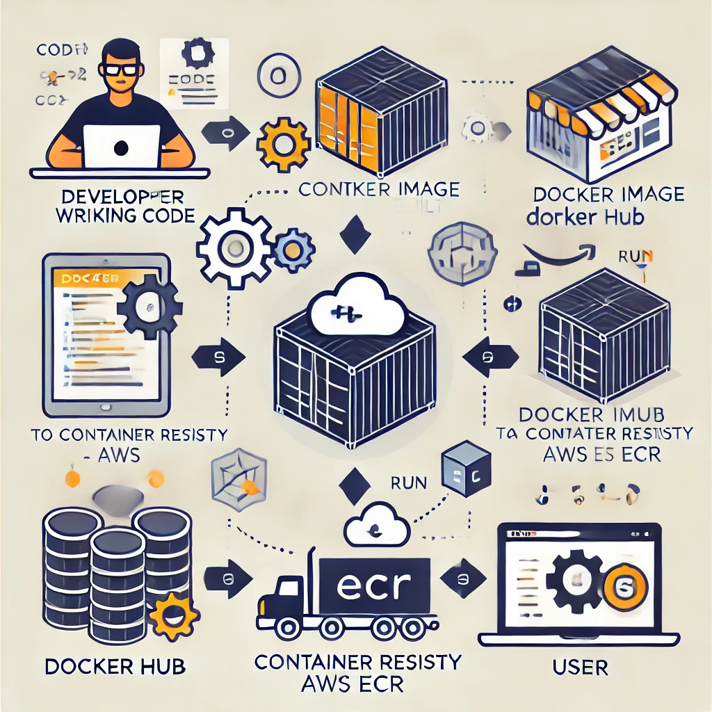 컨테이너 배포 흐름도