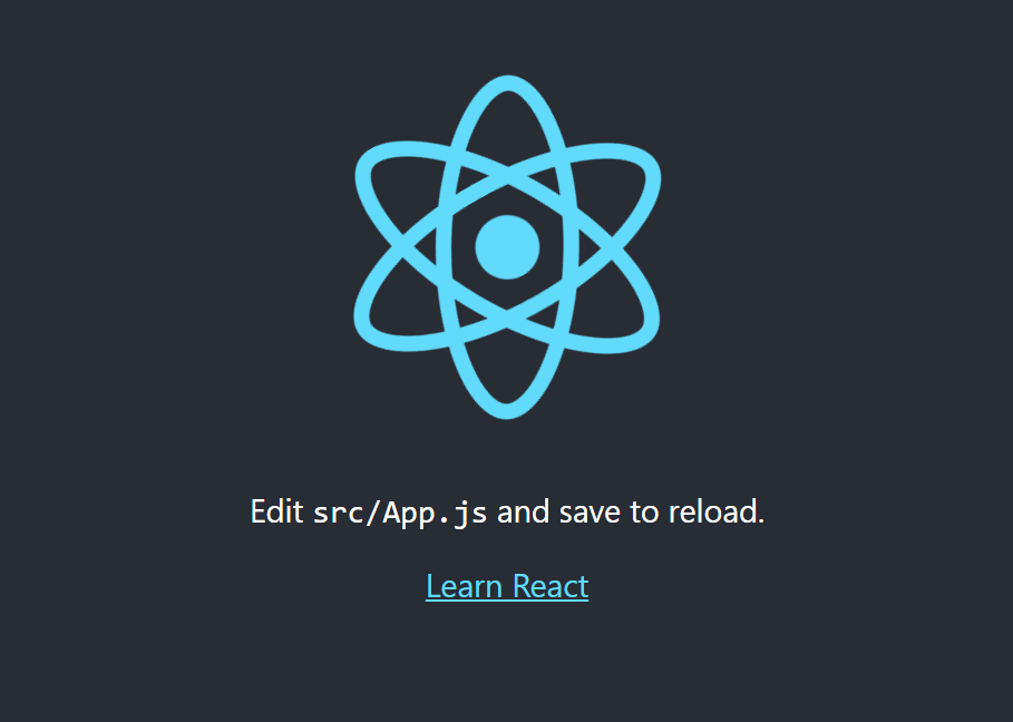 reactstart page