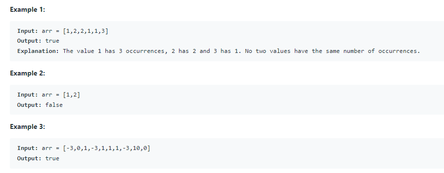 leetcode-unique-number-of-occurrences