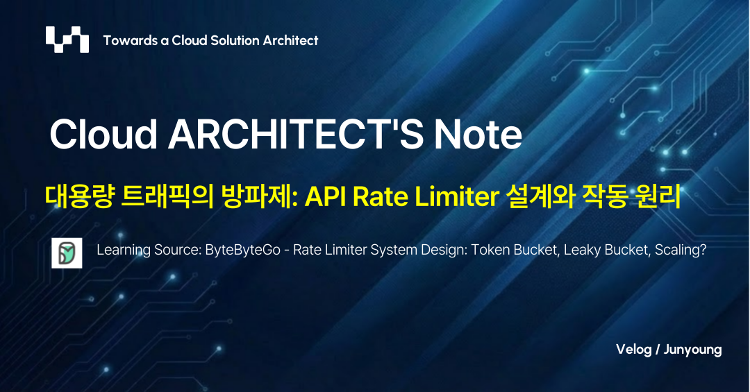 [System Design] 대용량 트래픽의 방파제: API Rate Limiter 설계와 작동 원리