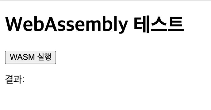 WASM 실행 전
