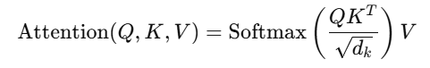 Self-Attention 공식