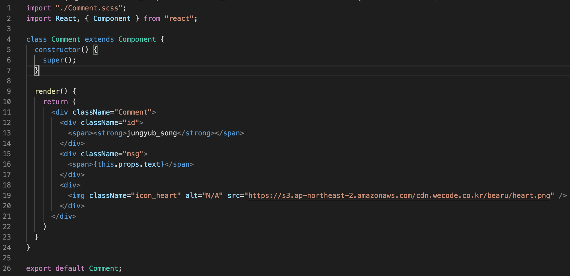React - instagram