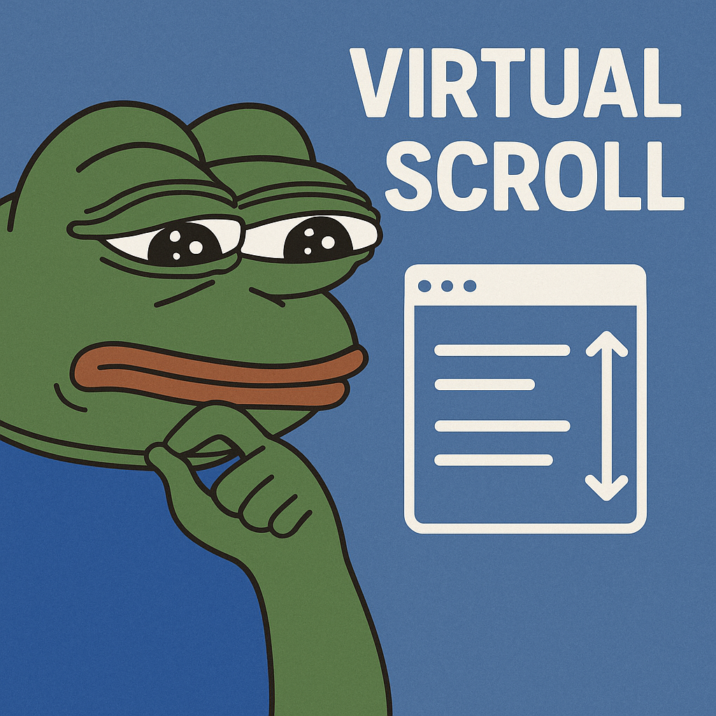 프론트엔드 성능 최적화: 가상 스크롤의 원리와 CSS content-visibility 활용법