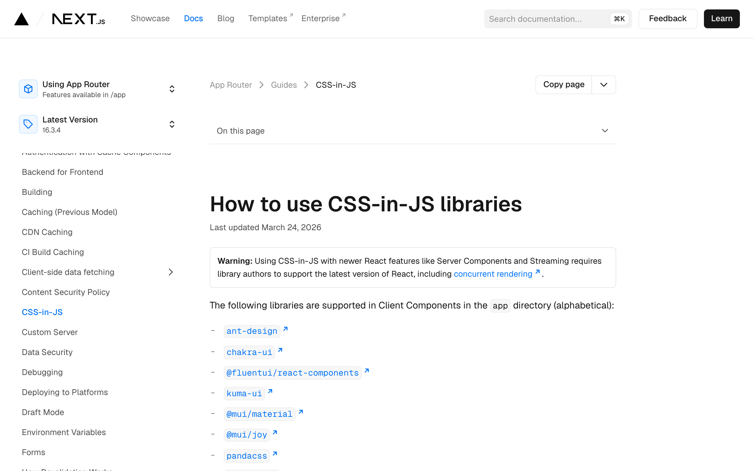 Next.js CSS-in-JS 가이드