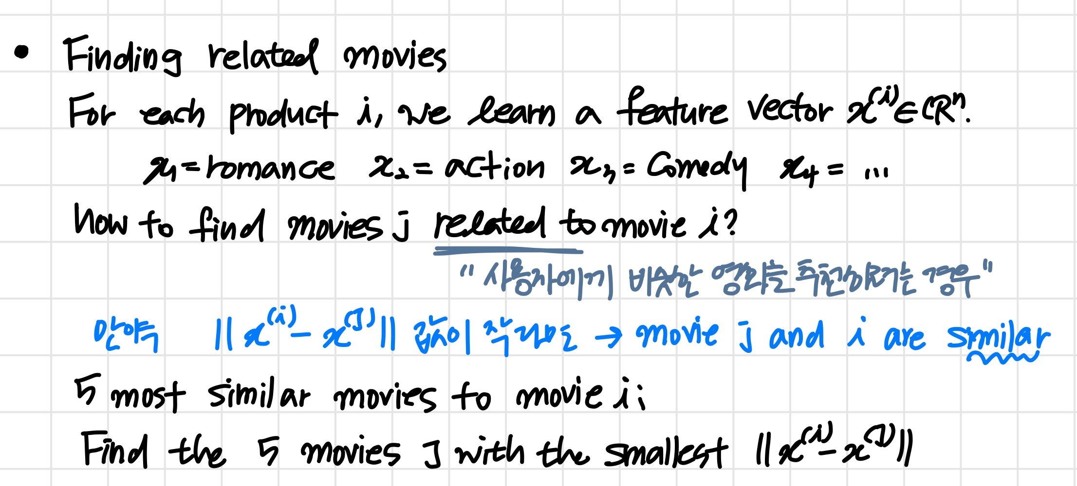 [ML] 9주차-6 : Low Rank Matrix Factorization