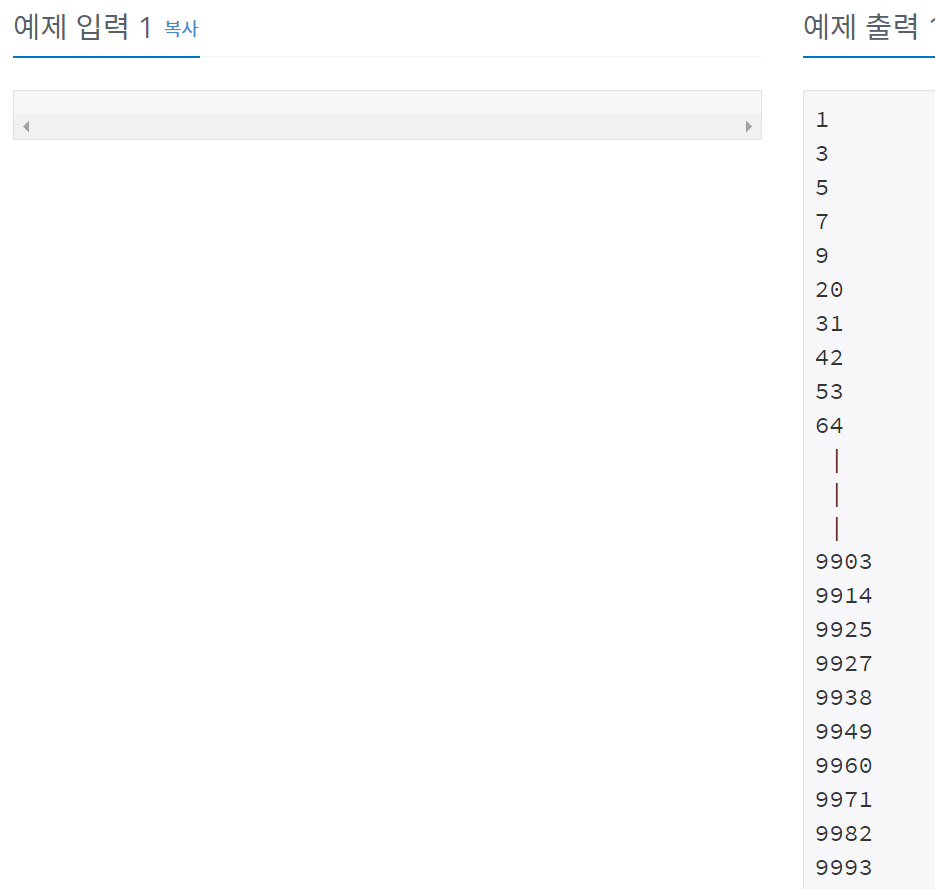 [파이썬] 4673번:셀프넘버