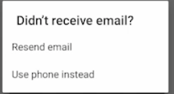 Email Verification Failure