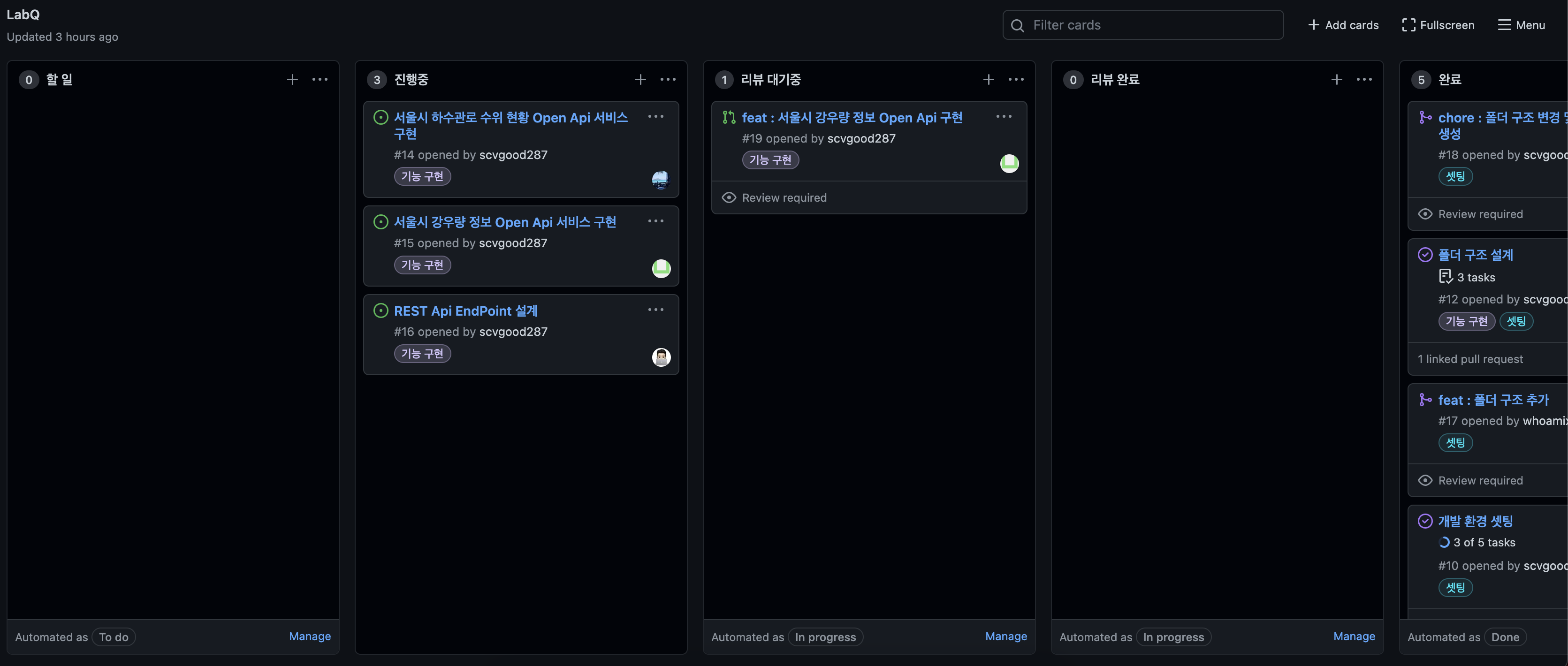 TIL / GitHub Issues & Projects