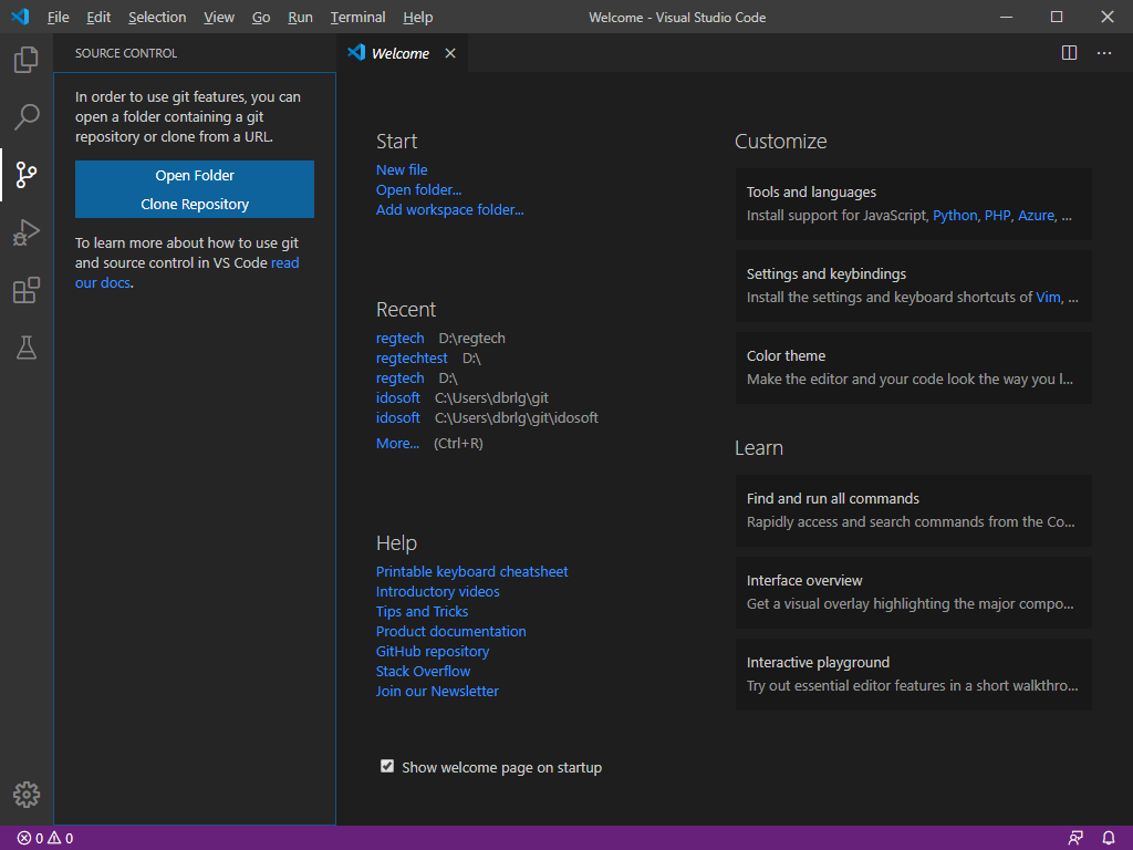 Visual Studio Code + github (1) - 연동